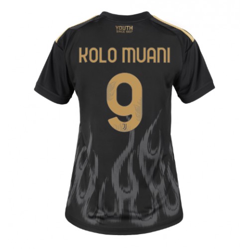 Stroje piłkarskie Juventus Randal Kolo Muani #9 Koszulka Trzeciej dla damskie 2026-27 Krótki Rękaw